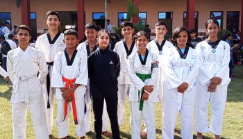 Cluster XIX North Zone-1 Taekwondo Championship organized by C.B.S.E