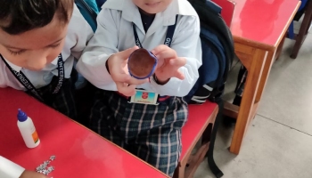 Diya Decoration Competition (Class LKG)