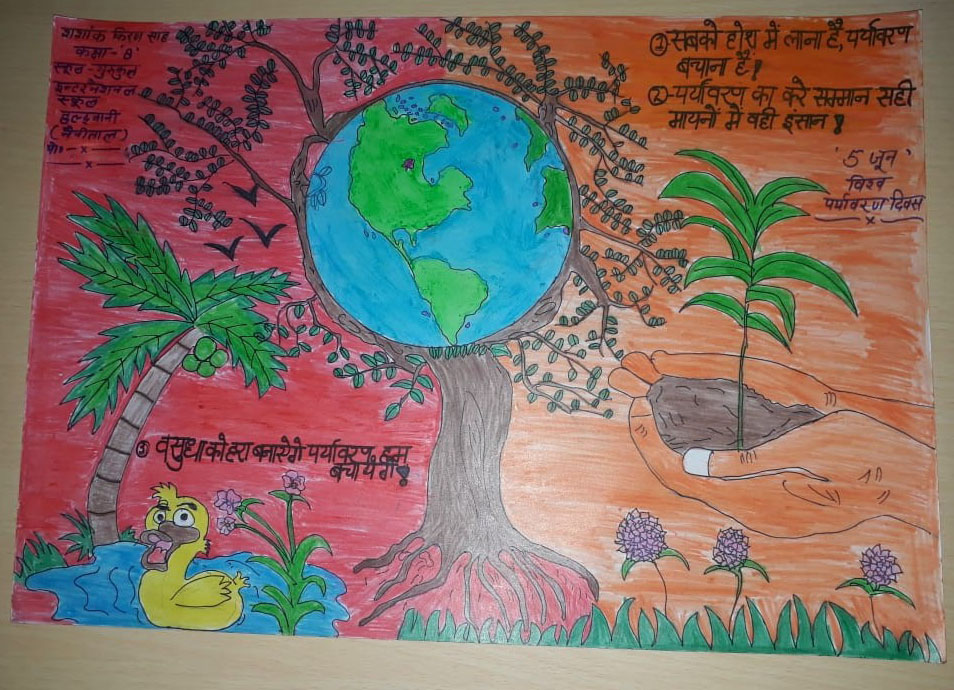 Earth Day 2020 Online Painting Competition – Bharti Airtel Foundation