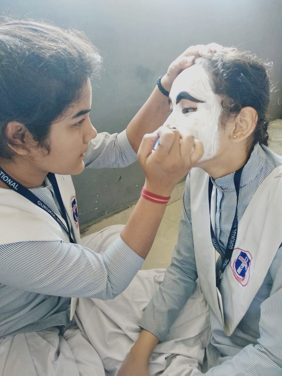 Face Painting Competition (Class IX to XII) Held On 21 Oct, 2019