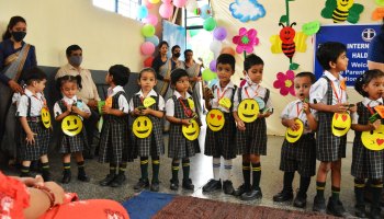 Fresher party for Nursery class