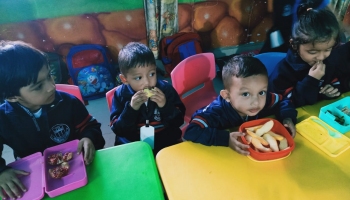 Fruit Party - Class Nursery To UKG Held On 20 Nov, 2019