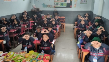 Fruit Party - Class Nursery To UKG Held On 20 Nov, 2019