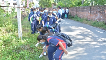 GLIMPSES OF GANDHI AND SHASTRI JAYANTI, PLASTIC HATAO DRIVE ON 2/10/2019