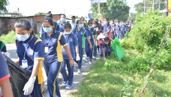 GLIMPSES OF GANDHI AND SHASTRI JAYANTI, PLASTIC HATAO DRIVE ON 2/10/2019