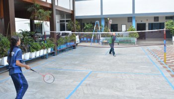 Inter House Badminton Junior Girls 2024