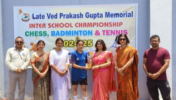 Inter School Badminton Championship organised by BLM Academy Sr. Sec. School 2024