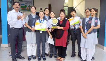 Gurukul International School Got III Position in Inter School Group Dance Competition and Inter School Painting Competition Organized By Amar Ujala.