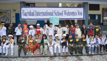 Gurukul International School Haldwani organized Fancy Dress Competition for Nursery, LKG and UKG. The students participated in the competition as a National Heroes, Freedom Fighters and Social Workers. The Show was of great success.