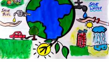 Painting Competition on World Environment Day (Topic- Ecosystem  Restoration) – Gurukul International School