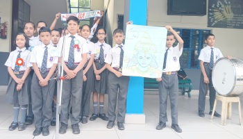 On Date 16 April, 2024 Students Conduct Special Assembly On Ram Navami.