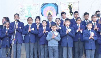 SPECIAL ASSEMBLY ON YOGA AND SHIVRATRI 2022