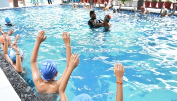 Summer Camp begins at Gurukul International School.