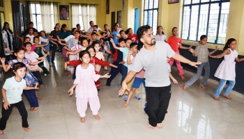 Summer Camp begins at Gurukul International School.