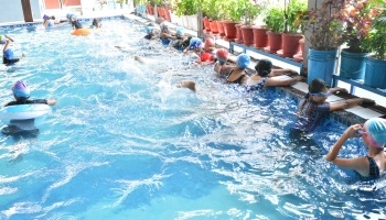 Summer Camp begins at Gurukul International School.