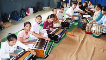 Summer Camp begins at Gurukul International School.