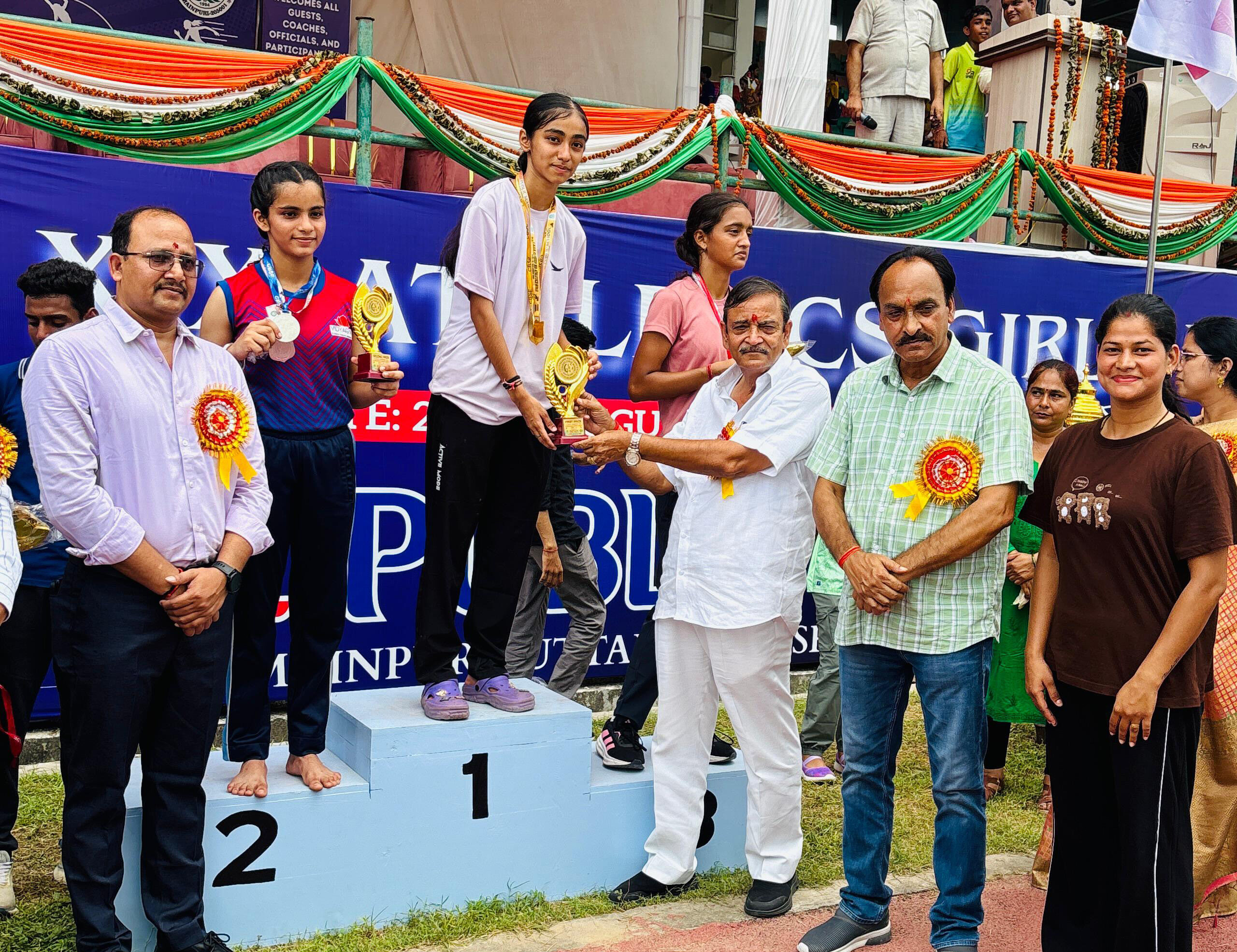 Sanjana-Bisht-bagged-Gold-medal-in-Cluster-XIX-North-Zone-1-2025-2